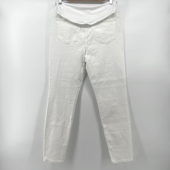 J.Crew Factory White Maternity Jean in Signature Stretch Size 29 - Picture 6 of 12